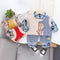 Boys sports suit spring and autumn three-piece set
